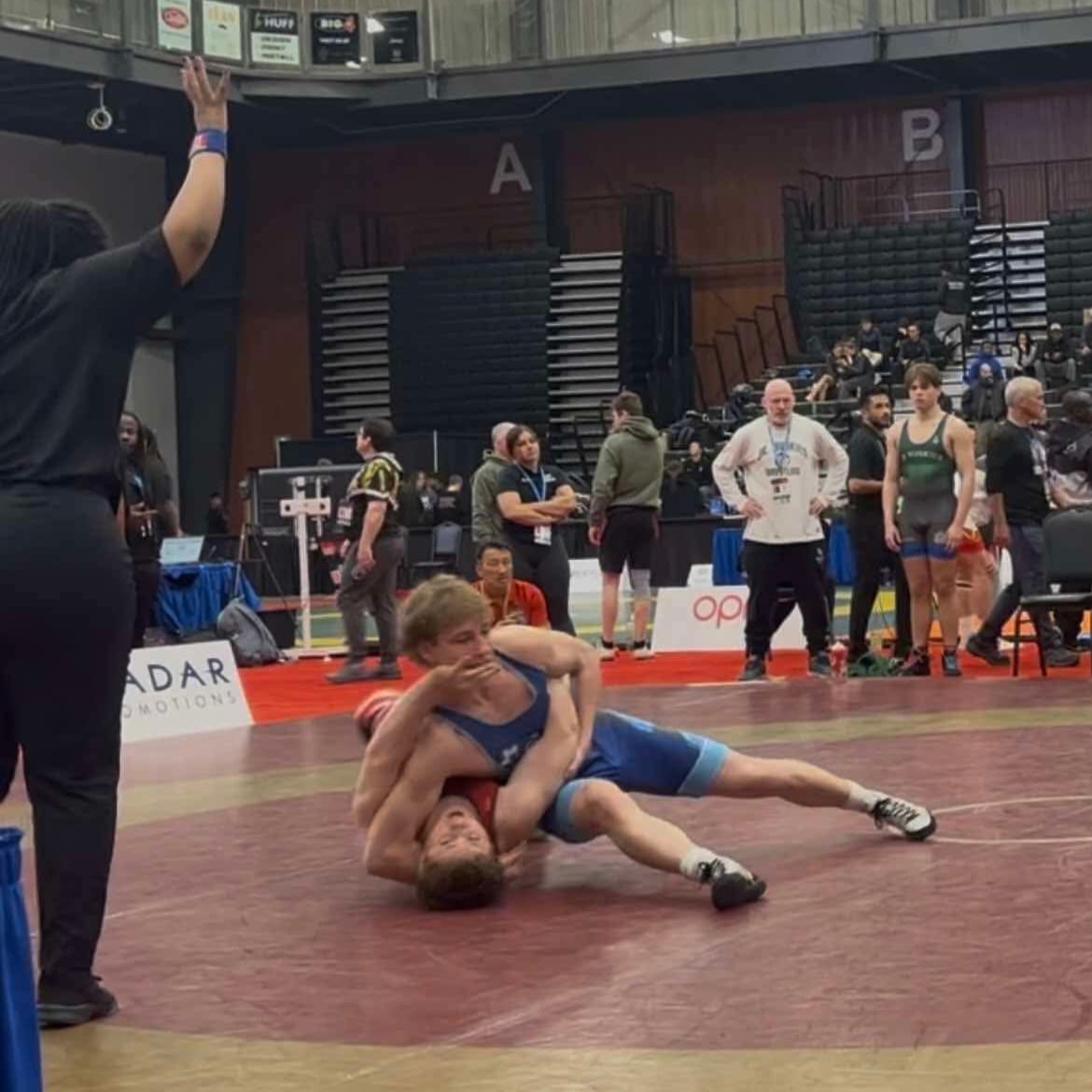 LWC athletes in action